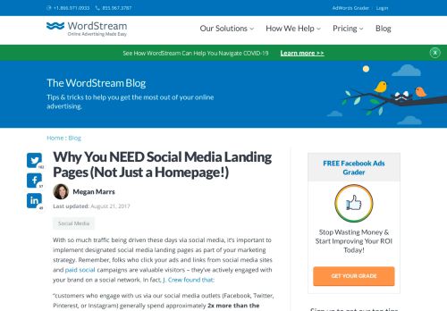 
                            7. Why You NEED Social Media Landing Pages (Not Just a Homepage!)