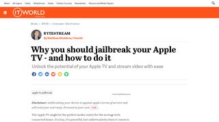 
                            9. Why you should jailbreak your Apple TV - and how to do it | ITworld