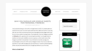 
                            9. Why you should use Google Sheets for personal finances