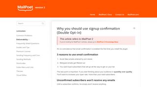 
                            11. Why you should use signup confirmation (Double Opt-in) - MailPoet 2 ...