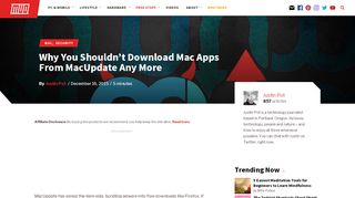 
                            9. Why You Shouldn't Download Mac Apps From MacUpdate Any More