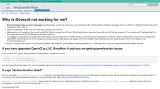 
                            2. WhyDoesItNotWork - Dovecot Wiki