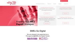 
                            2. Whyze Solutions Pte Ltd : HR, Payroll, Biometric Device, Mobile App ...