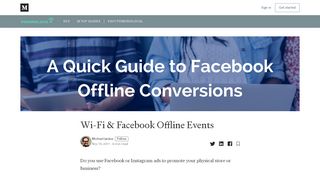 
                            13. Wi-Fi & Facebook Offline Events – WHAT THE FI. BY POWEREDLOCAL