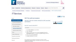 
                            3. Wi-Fi for staff and students - The University of Nottingham - ...