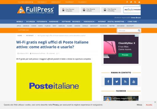 
                            4. Wi-Fi gratis negli uffici di Poste Italiane attivo: come attivarlo e usarlo?