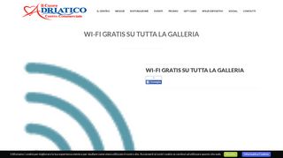 
                            12. Wi-Fi Gratis su tutta la galleria - Il Cuore AdriaticoIl Cuore Adriatico