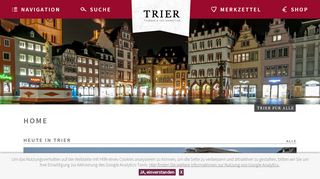 
                            8. Wi-Fi Hotspots - Tourist-Information Trier