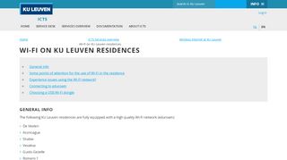 
                            11. Wi-Fi on KU Leuven residences – ICTS