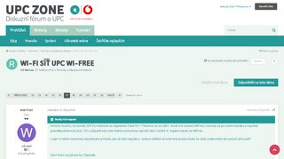 
                            10. Wi-fi síť UPC Wi-Free - Stránka 17 - Novinky a všeobecná diskuze ...