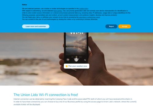 
                            6. Wi-Fi - UnionLido