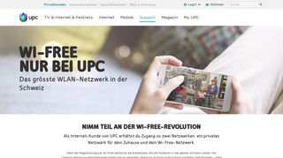 
                            3. Wi-Free - Online sein mit kostenlosem WiFi | UPC