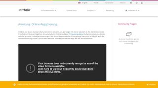 
                            2. wibutler - Online-Registrierung