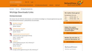 
                            7. wichtige Downloads/Links - BellandVision