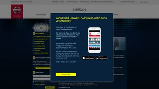 
                            3. Wichtiger Hinweis: Carwings wird sich verändern - You+Nissan