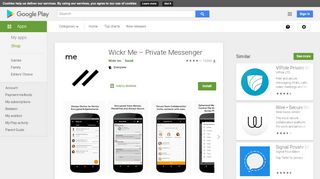 
                            2. Wickr Me – Private Messenger – Google Play ‑sovellukset