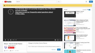 
                            10. Wicon - How to Install Theme - YouTube