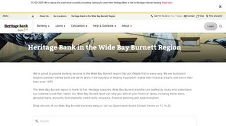 
                            9. Wide Bay Burnett | Locations | Heritage Bank