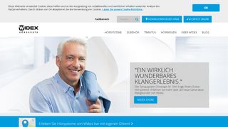 
                            2. Widex Hörgeräte: Hightech für die Ohren