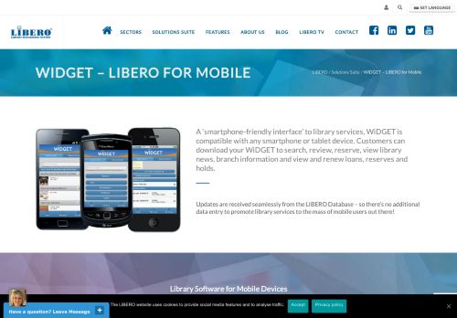 
                            4. WiDGET - LIBERO for Mobile - LIBERO