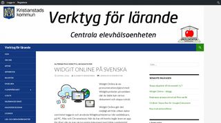 
                            10. Widgit Online på svenska | Alternativa verktyg = Allas verktyg - Bufblogg