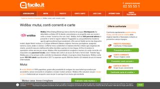 
                            12. Widiba: conto corrente e carte | Facile.it