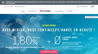 
                            1. Widiba : la Banque En Ligne que vous voulez, comme vous voulez