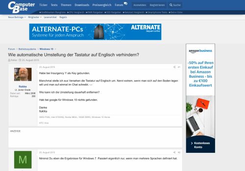 
                            6. Wie automatische Umstellung der Tastatur auf Englisch verhindern ...