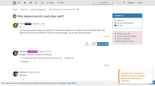 
                            10. Wie bekomme ich root über ssh? - ioBroker Forum - ioBroker.net