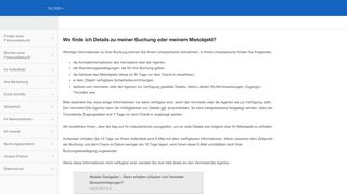 
                            7. Wie bekomme ich Zugang zu Details über mein ... - FeWo-direkt Hilfe