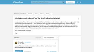 
                            8. Wie bekomme ich Zugriff auf die Hotel-Wlan-Login Seite? (Computer ...