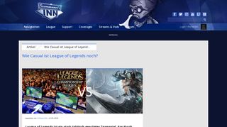 
                            5. Wie Casual ist League of Legends noch? « Artikel « Summoners-Inn.de