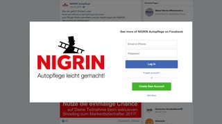 
                            5. Wie das geht?! Einfach unter... - NIGRIN Autopflege | Facebook