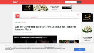 
                            5. Wie der Computer aus Star Trek: Das sind die Pläne für Amazon Alexa ...