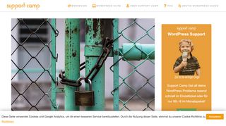 
                            8. Wie du deine Wordpress Login Seite änderst - Support Camp