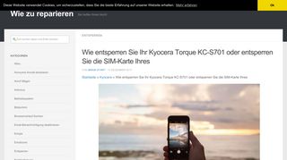 
                            4. Wie entsperren Sie Ihr Kyocera Torque KC-S701 oder entsperren Sie ...