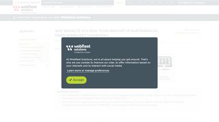 
                            12. Wie erhalte ich den Tour-Report (Fahrtenbuch) über WEBFLEET ...
