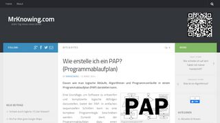 
                            3. Wie erstelle ich ein PAP? (Programmablaufplan) - MrKnowing.com