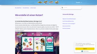 
                            4. Wie erstelle ich einen Nutzer? – MovieStarPlanet