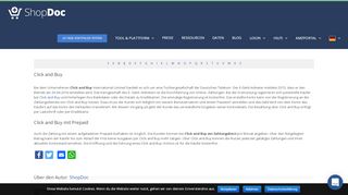 
                            11. Wie funktioniert Click and Buy? - ShopDoc