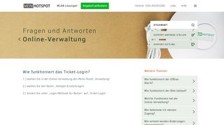 
                            4. Wie funktioniert das Ticket-Login? – Hilfe – Mein Hotspot