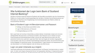 
                            13. Wie funktioniert der Login beim Bank of Scotland Internet Banking?