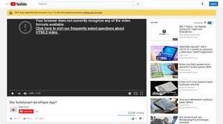 
                            10. Wie funktioniert die ePaper-App? - YouTube