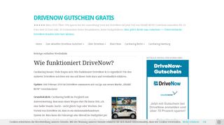 
                            8. Wie funktioniert DriveNow? Wir erklären es! (inkl. Video)