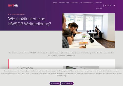 
                            4. Wie funktioniert ein Studium an der HWSGR?