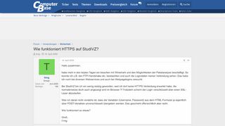 
                            13. Wie funktioniert HTTPS auf StudiVZ? | ComputerBase Forum