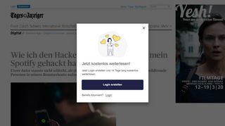 
                            12. Wie ich den Hacker kennen lernte, der mein Spotify gehackt hatte ...