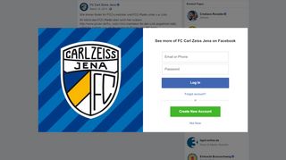 
                            5. Wie immer findet Ihr FCC-Liveticker und... - FC Carl Zeiss Jena ...