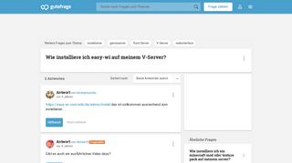 
                            8. Wie installiere ich easy-wi auf meinem V-Server? (installieren ...