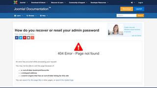 
                            2. Wie kann das Administrator Passwort wieder hergestellt - Joomla ...
